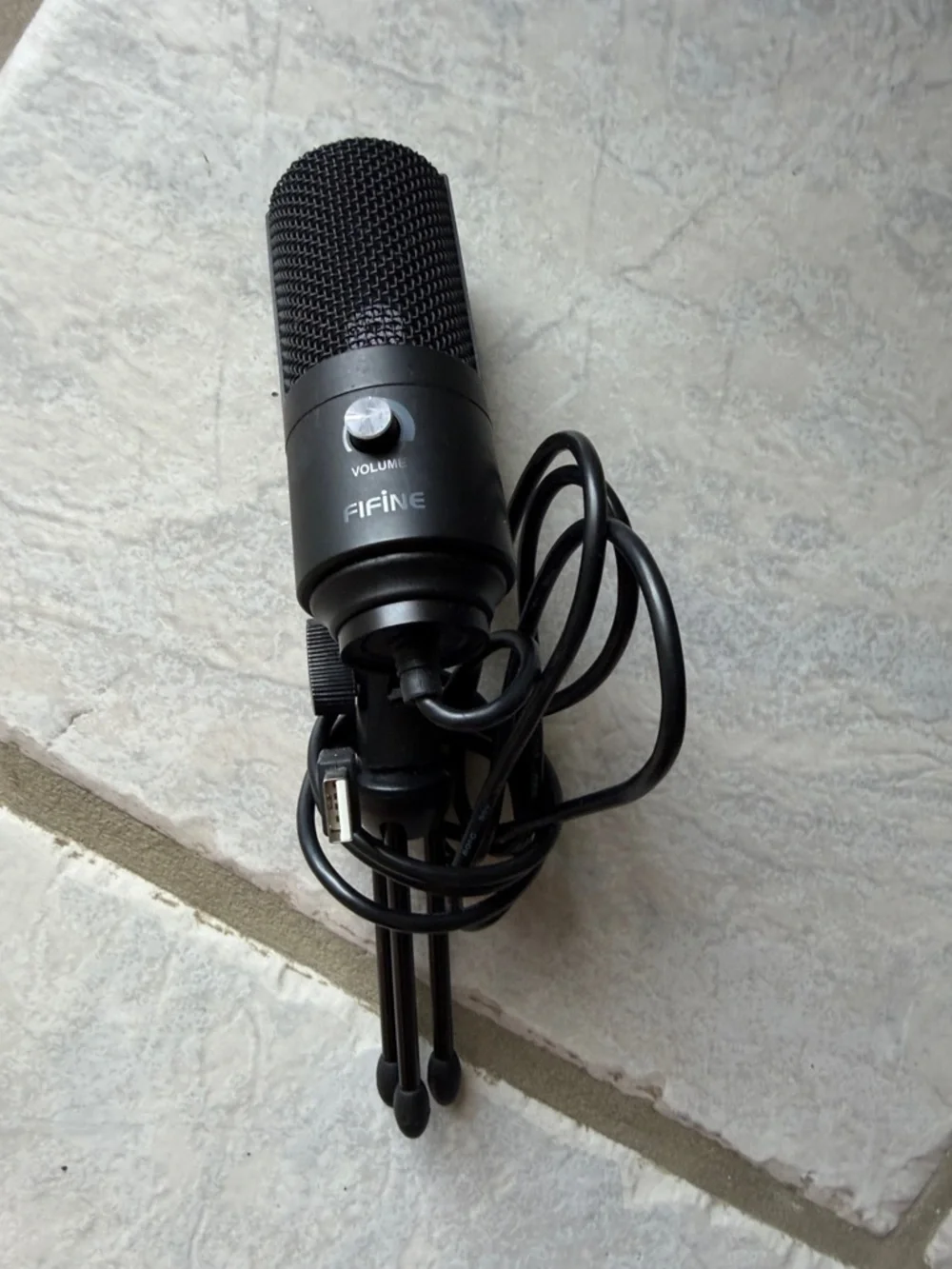 USB Condenser Microphone - Black